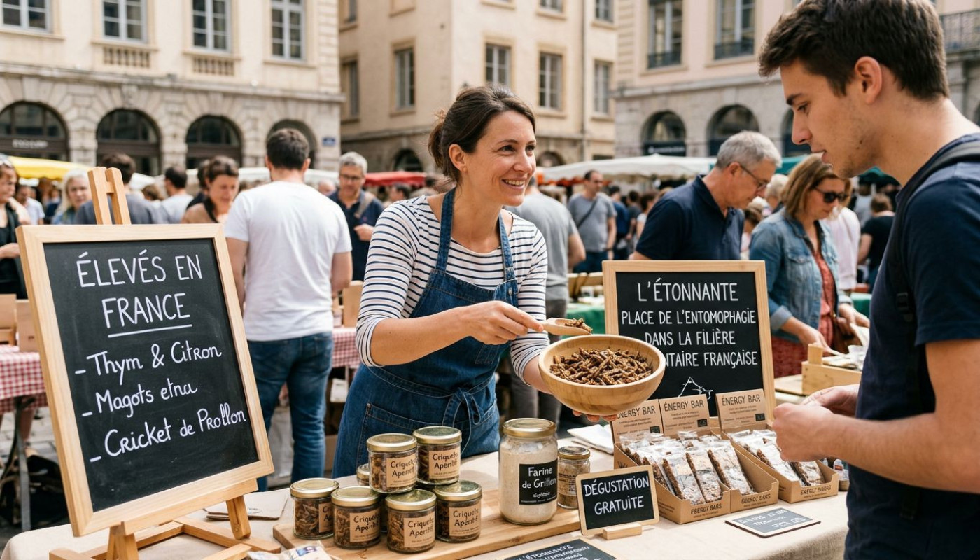 L’étonnante place de l’entomophagie dans la filière alimentaire française